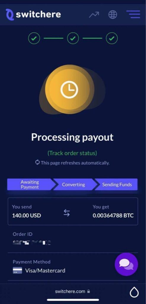 cc to btc