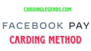 FACEBOOK PAY CARDING METHOD 2023