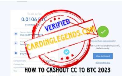 how to cashout cc to btc 2023