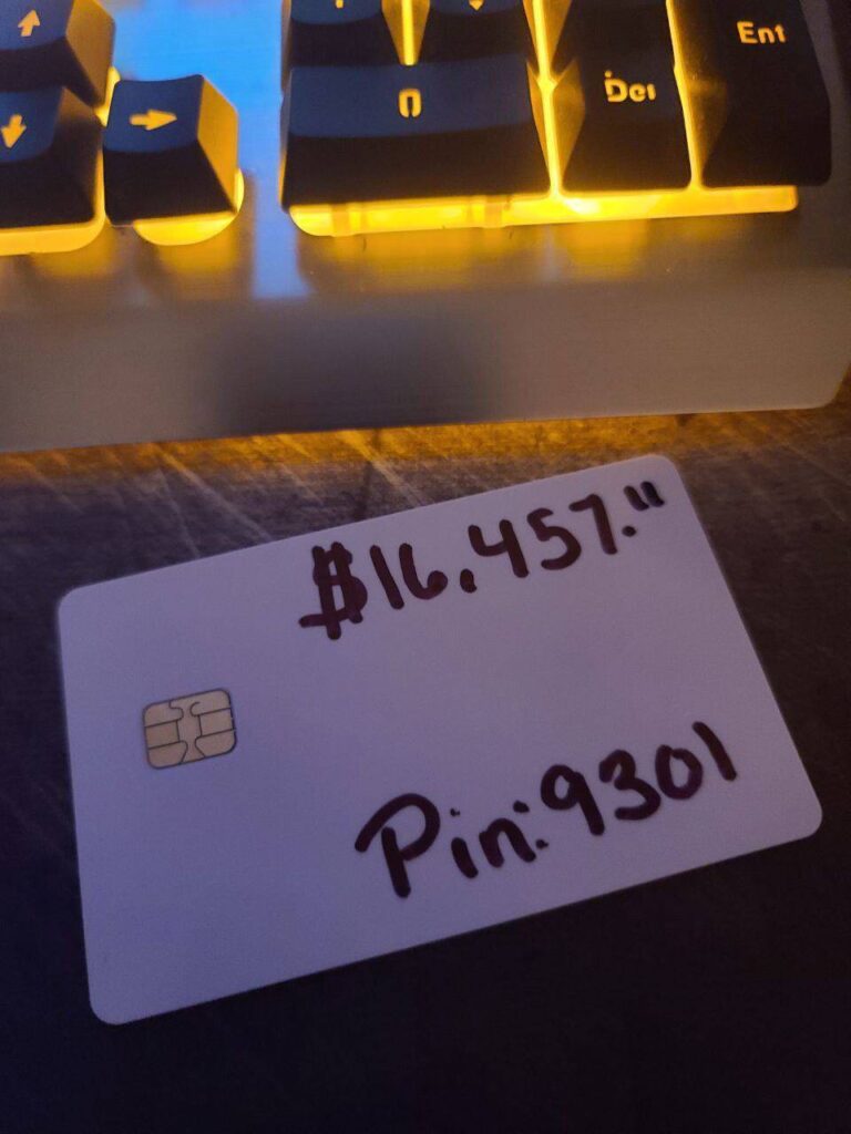 How to write track 1 and 2 dumps with pin