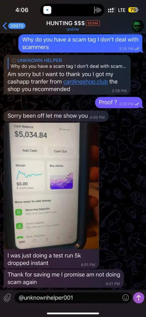 Cardingshop.online is legit or scam