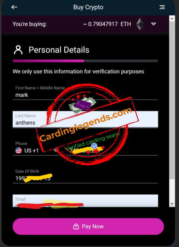 TRUST WALLET CARDING METHOD